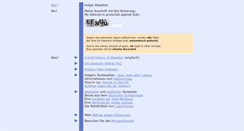 Desktop Screenshot of klawitter.de